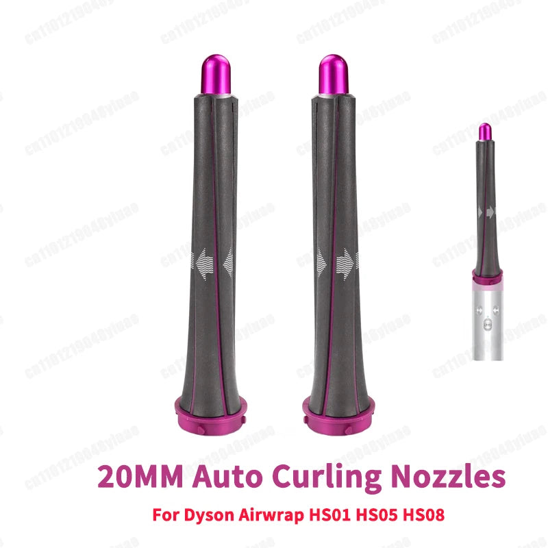 For Dyson Supersonic Hair Dryer Accessories Auto Curling Nozzles 20/30/40mm Cruling Wand For Dyson HD Series Hair Dryer Diffuser