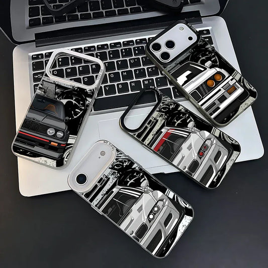 Modified JDM Racing Calipers Phone Case for Oppo Reno14 Reno13 Reno12 Reno11 Reno10 8 7 6 5 Z F T Pro Plus 4 5G Matte Back Cover