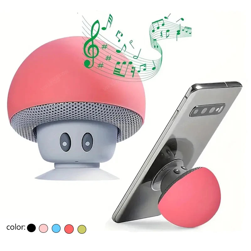 High Quality Wireless Bluetooth Speaker 30ft Wireless Range Subwoofer With Suction CupSuitable for Cycling Picnic Outdoor