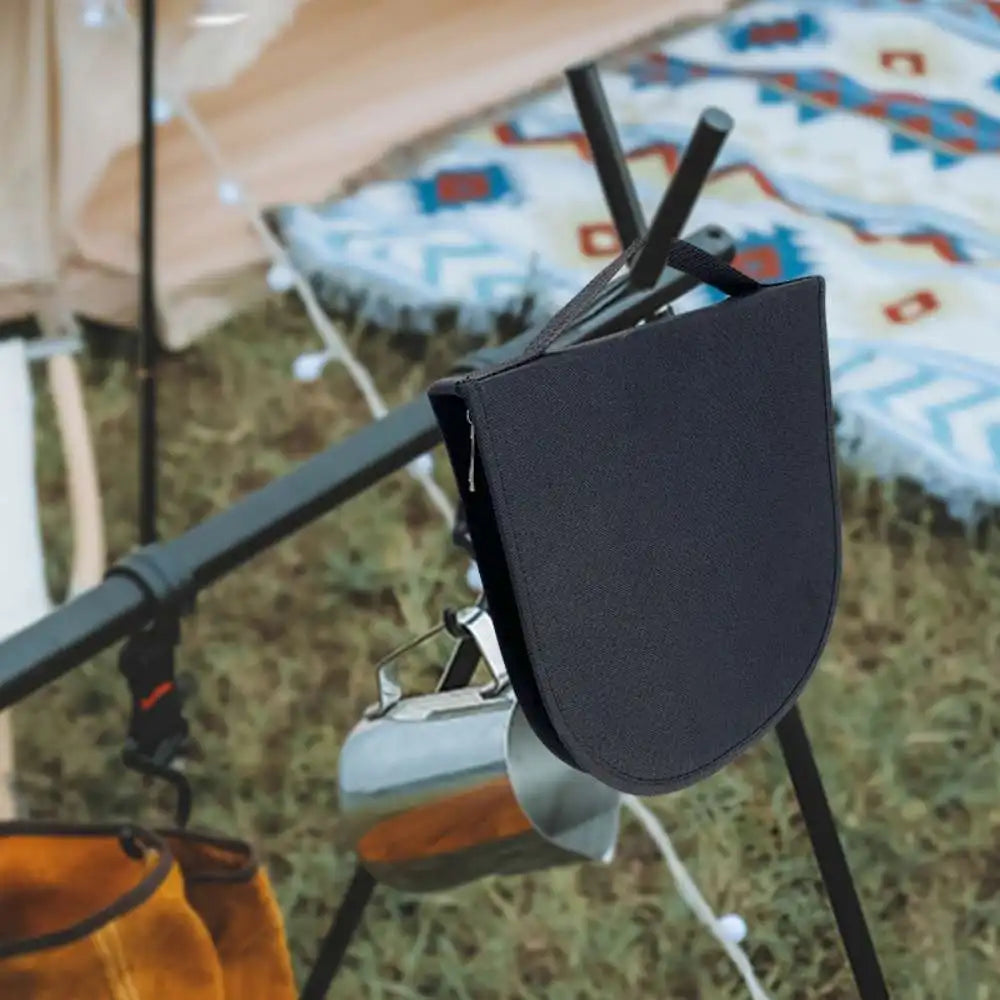 Hikevictor Outdoor Camping Cutlery Storage Bag Barbecue picnic Portable Pouch Bag Cutlery Storage Case For Fork plates Spoons