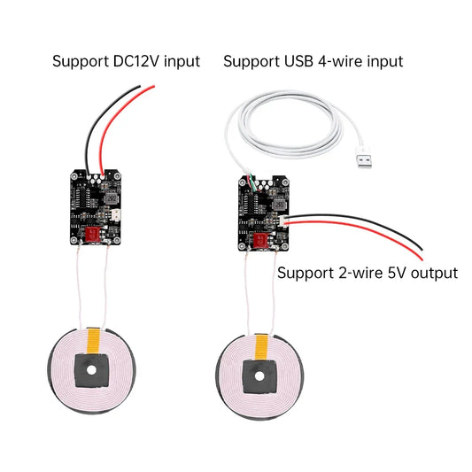 20W High Power Wireless Fast Charger Wireless Charger Motherboard Fast Charger Wireless Charger Transmitter Module 5V9V12V