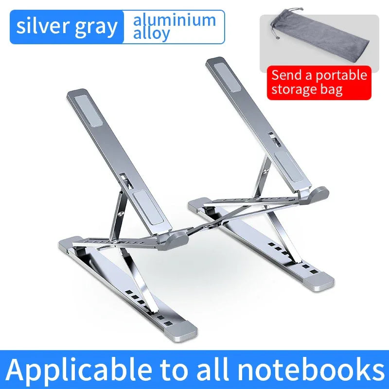 CMASO NEW N8 Adjustable Laptop Stand Aluminum for Macbook Tablet Notebook Stand Table Cooling Pad Foldable Laptop Holder A