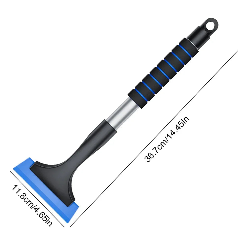Car Snow Shovel With Sponge Handle Extendable Ice Scraper Defrosting Snow Removers Windshield Snow Remover Auto Cleaner Tools 