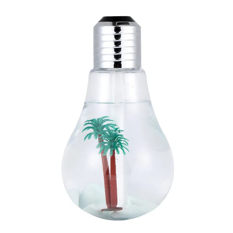 New Small Bulb Humidifier Bedroom Ultra Large Mist Desktop Air Humidifier