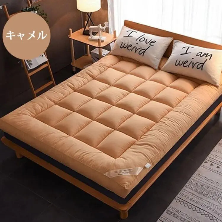 Down soft mattress five-star hotel three-dimensional thickened 10cm mattress student dormitory 0.9m/1.2m soft cushion quilt