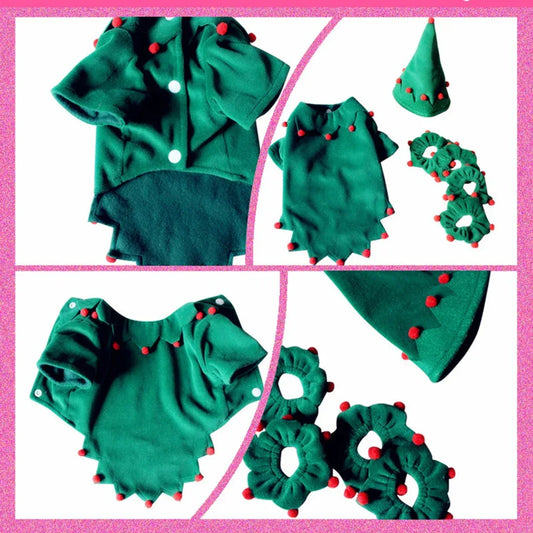 Halloween Pumpkin Dresses Costume For Dog Cat Skirt Cosplay Suit Clothing Christmas Prom Clothes