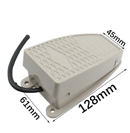 EKW-5A-B AC 380V DC 220V SPDT Momentary Control Foot Pedal Switch for Spot Welding Machine