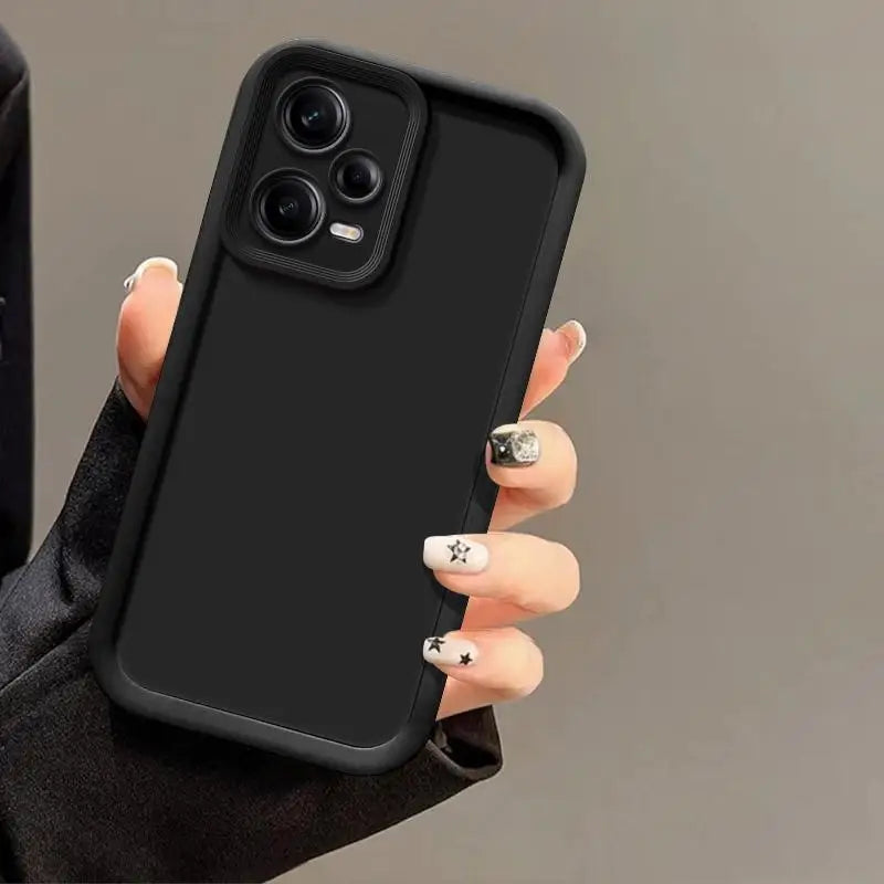 For Xiaomi Redmi Note 12 5G Case Redmi Note12 Pro + Plus 5G Protection Camera Shockproof Protection Matte Soft Back Cover