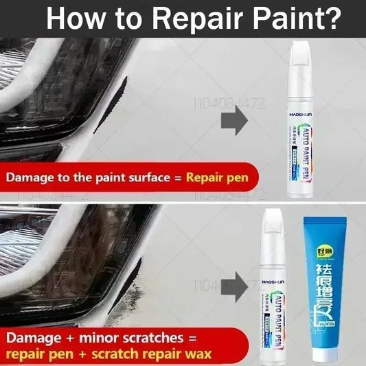 For GWM Haval H6 2011-2025 H6 Paint Repair Pen Touch Up Scratch Remover DIY Auto Accessories Black White Silver Brown Green Red