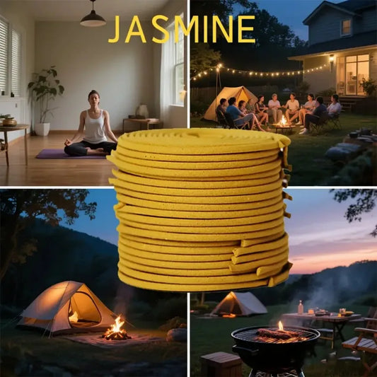 20/48/80pcs Jasmine spiral coil fragrance, suitable for home decoration, yoga, meditation, holiday gifts by PDG ibma