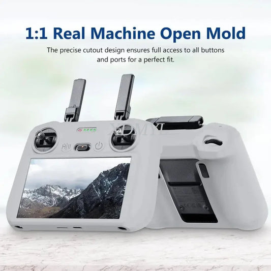 Silicone Case Protective Cover for DJI Mini 3/Mini 4/Mini 5 Pro/Flip/AIR 3S/Mavic 3/4 Pro/Neo/RC/RC 2 Remote Control Accessories