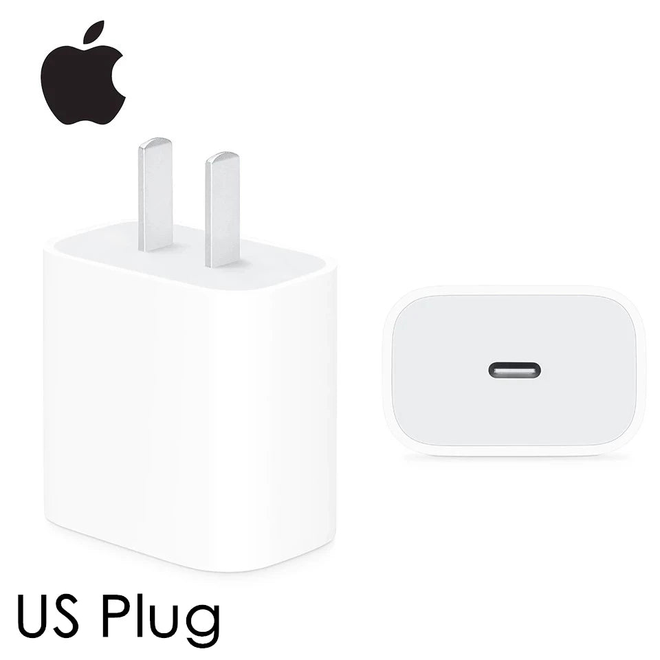 20W USB-C Power Adapter Original Fast Charger for iPhone 17/16/15 Mini pro Max Type C with Apple Cable Compatible with iPhone 14