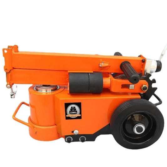 Horizontal Pneumatic Jack Hydraulic 50 Tons Hydraulic Steam Repair Tire Pressure Truck Heavy-duty Jack
