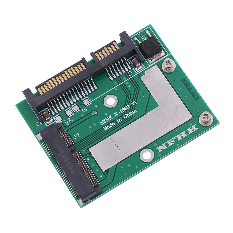 MSATA SSD to 2.5'' SATA 6.0gps module adapter converter card board mini pcie ssd