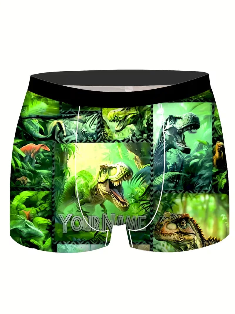 8Pcs Men's Boxer Briefs S-XXXL Soft Polyester Underwear Elastic Waistband Quick-Dry Breathable Lightweight Men Boxer Shorts