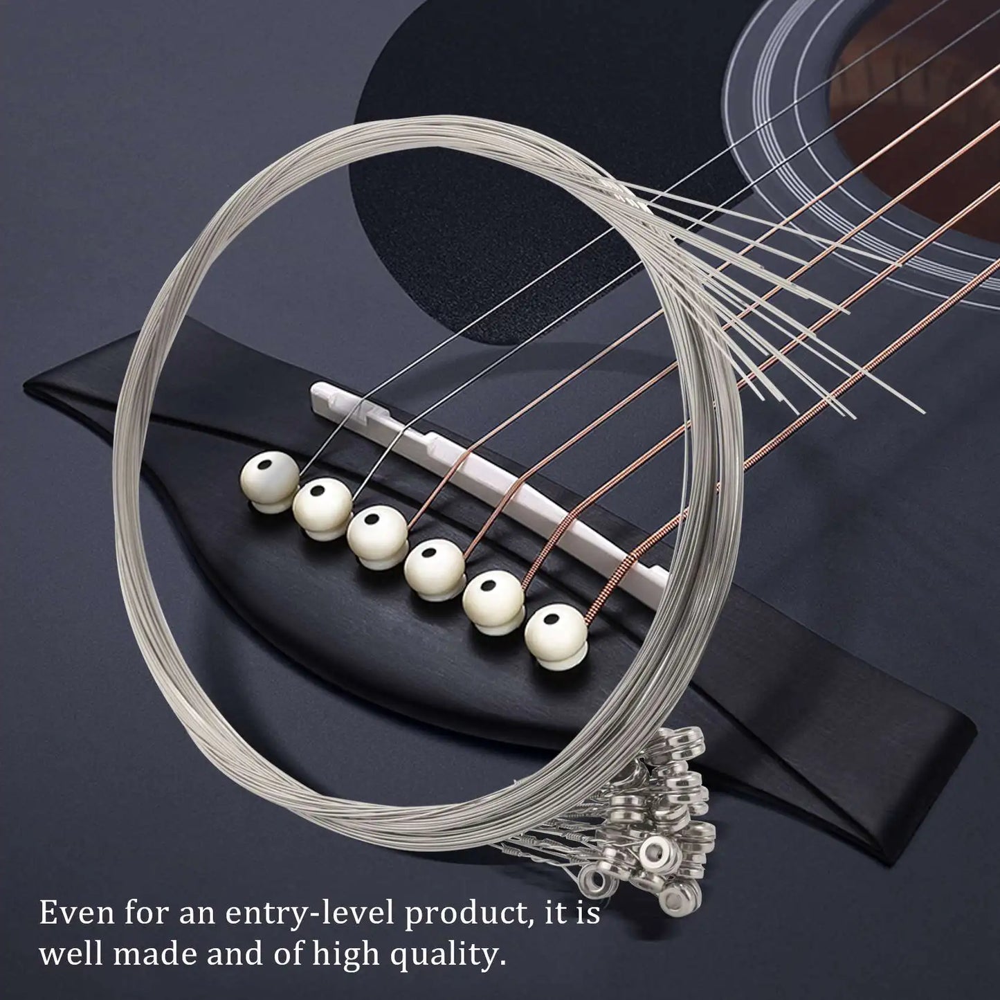 Trendy! 20-Pack Single Electric Guitar Strings Bulk .011 High E (Medium) 11 Gauge
