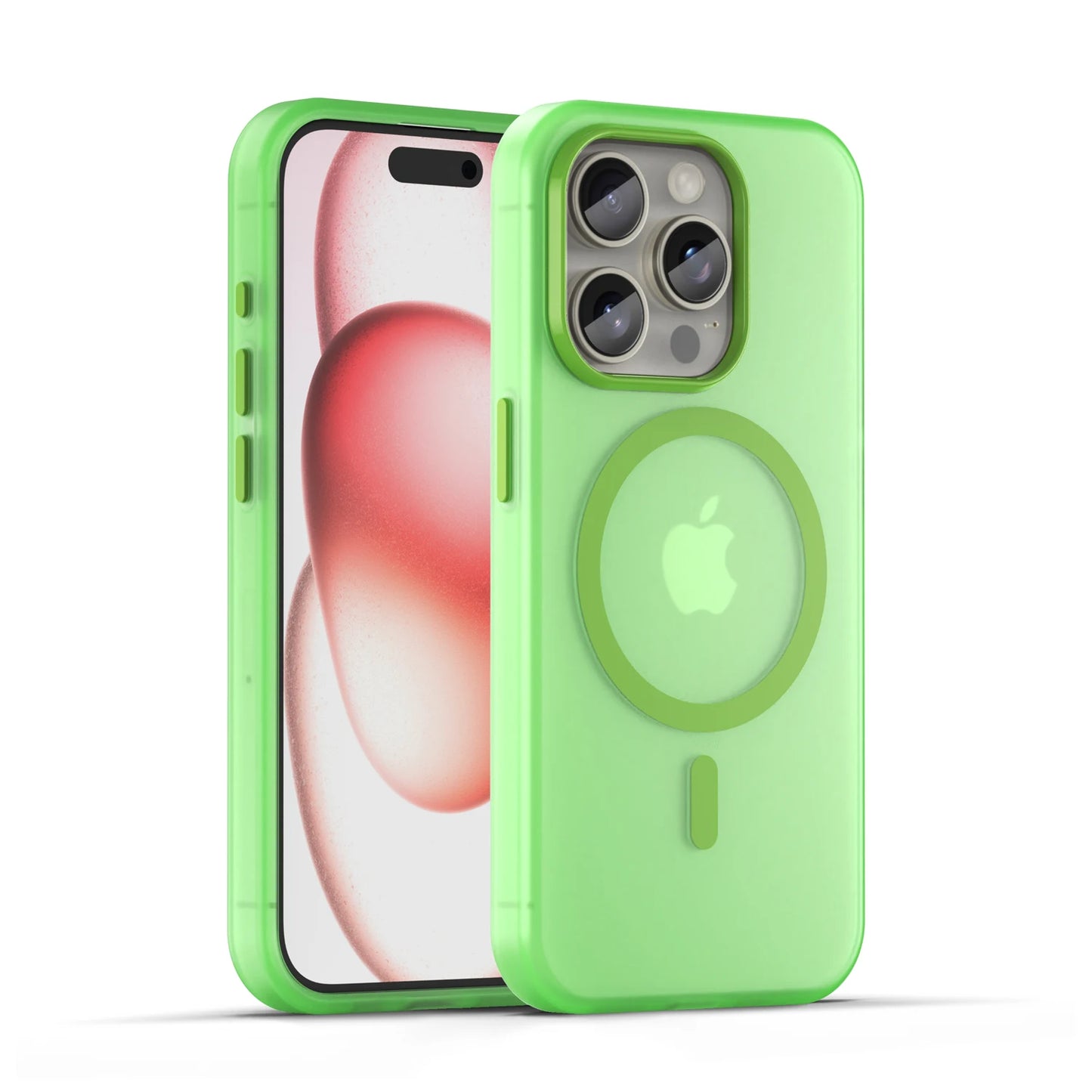 Magnetic Wireless Charge For Magsafe Case for iphone 17 Air 16E 16 15 14 13 12 11 iphone17 Pro Max Plus Matte TPU Bumper Cover