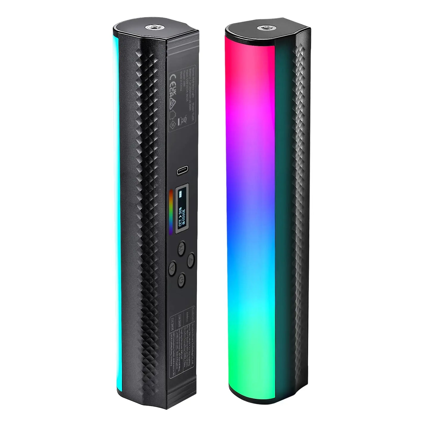 NEEWER RGB Light Wand with APP Control Magnetic Handheld Photography Video Light Stick Dimmable CRI95+ Full Color LED Tube Bar