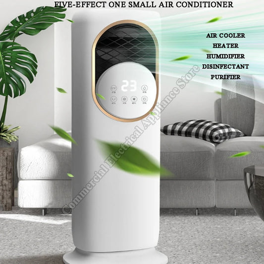 Cold And Warm Dual-Use Air Fan Refrigeration And Heating Integration Portable Mini Air Conditioner