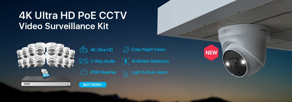 ZOSI 1080P 2MP TVI CCTV 120ft IR Nightvision Motion Sensor Waterproof Home Outdoor Surveillance Security Bullet CCTV camera