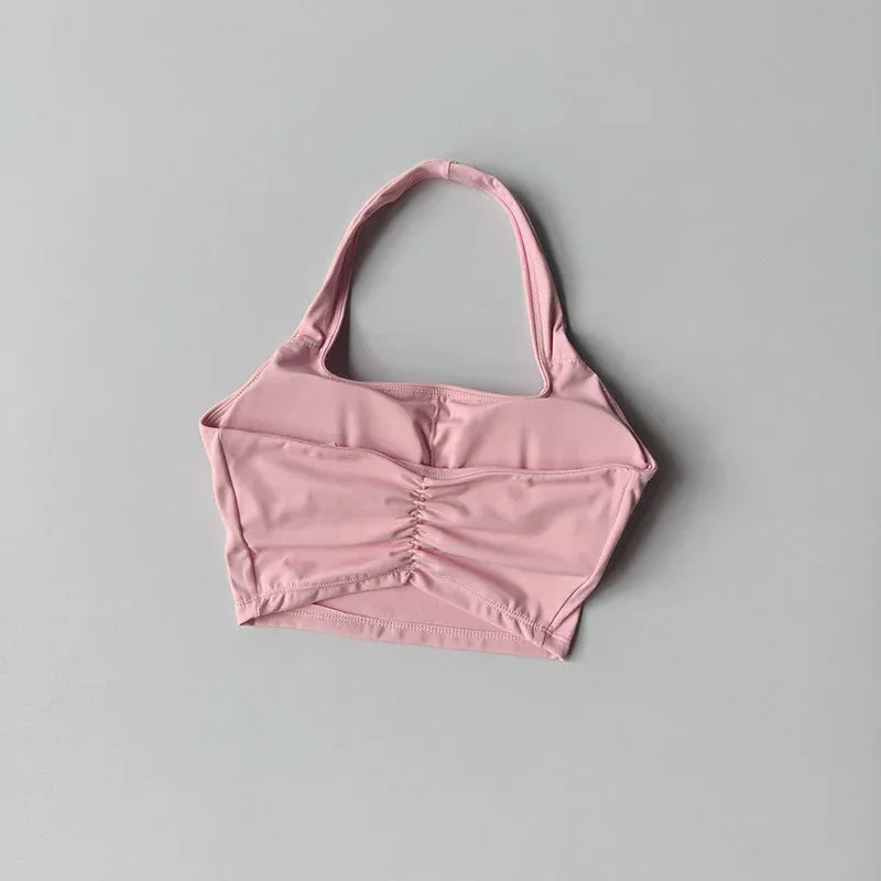 Fitness Bra Workout Tops Gym Fitness Sports Bras Sexy Athletic Sport Bra Women Backless Gym Yoga Crop Top