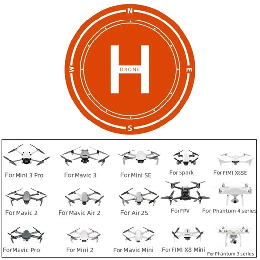 Drone Landing Pad Waterproof Fast-Fold Helipad ForFolding Landing Pad for DJI NEO/Mavic 3/Pro Air 2s/Mavic Air 2 Mini 5 4 3 Pro