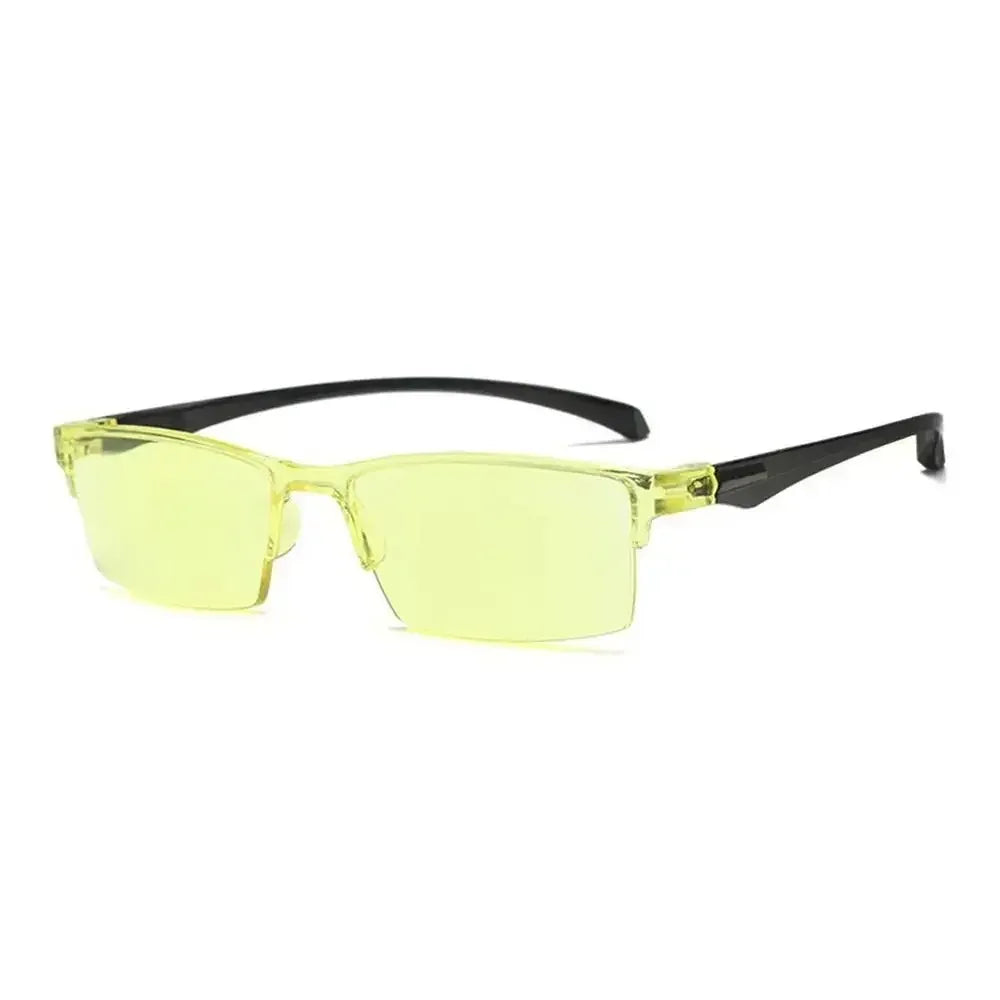 Smart Automatic Zoom Reading Glasses Anti Blue Ray Eyeglasses Autofocus Power Half-Rim Near Far Computer Glasses