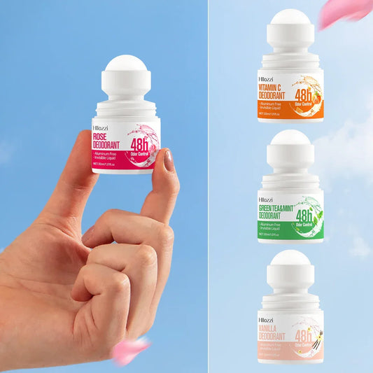 vitamin c,rose,vanilla,green tea & mint deodorant 48 hours long lasting fragrance Fruity perfume Skin care