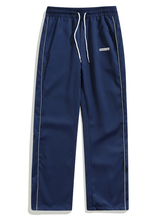 New men's woven pants Urban Men's Style Men's Sport and Casual Pants (Suitable for sports and fitness)