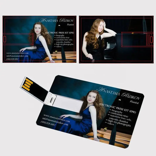 100PCS/LOT Waterproof Super Slim Credit Card USB Flash Drive Pendrive 4GB 8GB 16GB 32GB 64GB Bank Card Model Memory Stick Drives by PDG ibma