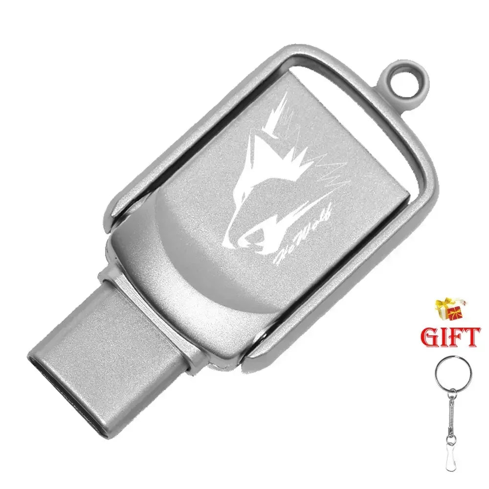 NEW Mini 64GB 128GB Type C Ultra Dual USB Flash Drive Memory Stick Thumb Pen Drive Creative Gifts for Business USB Flash Drives