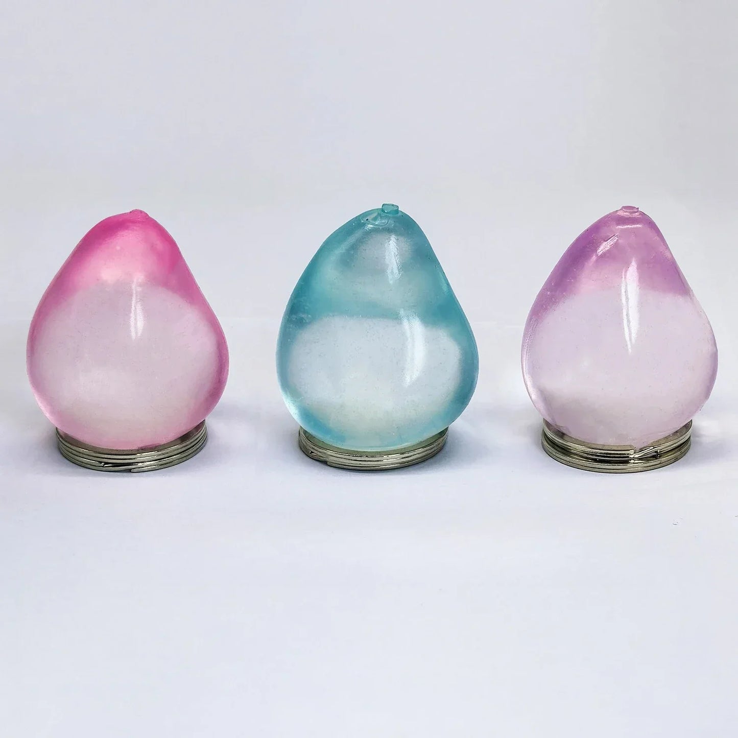 Creative popsicle shape decompression toy color gradual change extrusion decompression slow rebound practical mini toy