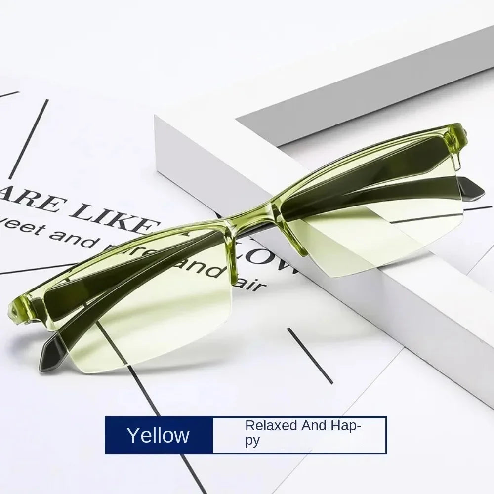 Lunettes de lecture intelligentes à zoom automatique anti-lumière bleue pour hommes et femmes, lunettes optiques pour ordinateur