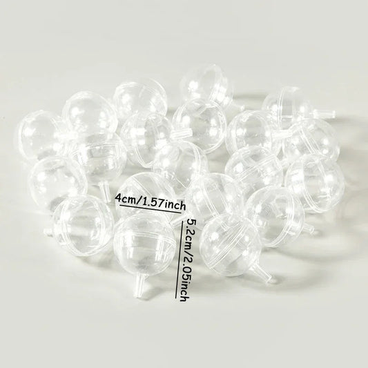 10/20/30/50pcs Clear Chocolate Wrapper Box Truffle Liner Flower Candy Box Chocolate Ball Holder Case Valentine's Day Gift Boxes