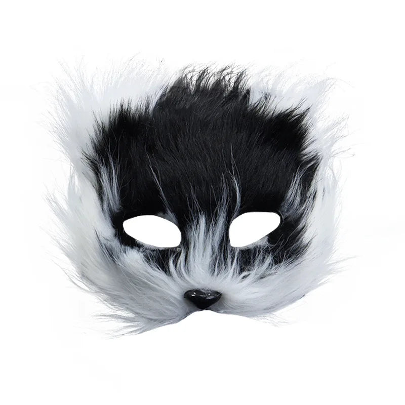 Fashionable Halloween Fox Face Mask Masquerade Ball Women's Face Jewelry