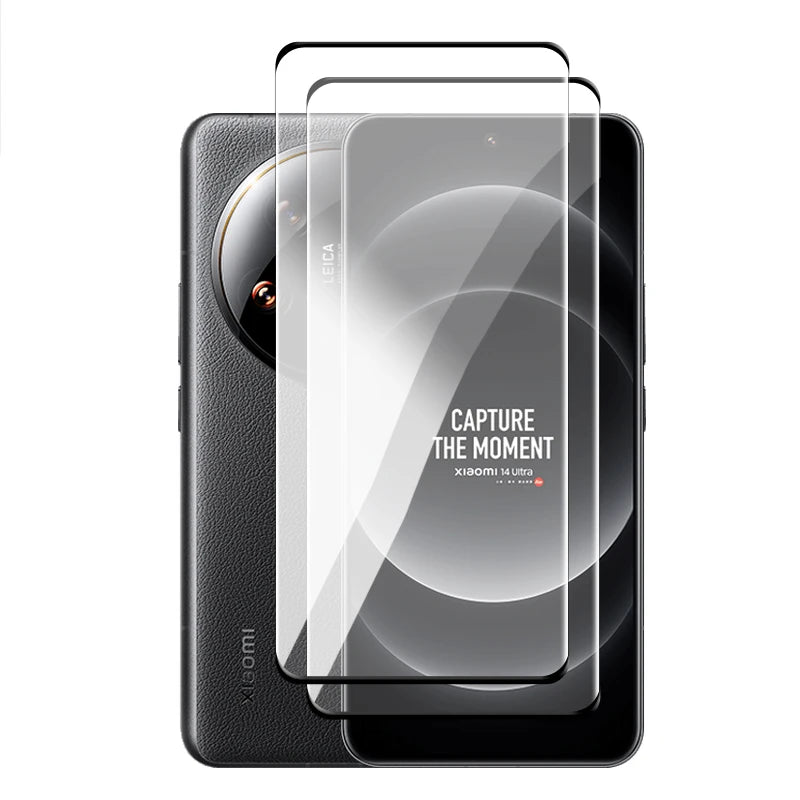 For Xiaomi 14 Ultra 5G Glass Full Cover 3D Curved Screen Protector Xiaomi 13 14 Ultra Tempered Glass For Xiaomi 14 Ultra Film