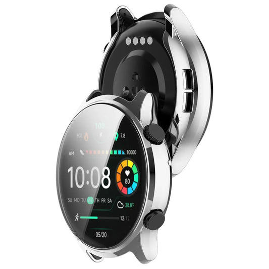 TPU Soft Shell Full Screen Protector Film Case For Haylou Solar Lite R001 / Plus RT3 LS16 / Watch 2 Pro (LS02 pro) Bumper Cover by PDG ibma