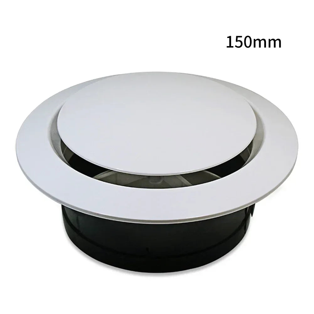 Vent Cover Air Outlet Home Ventilation 100MM 150MM 200MM 75MM Air Conditioning Tube Ventilation Diffuser Circular Air Outlet