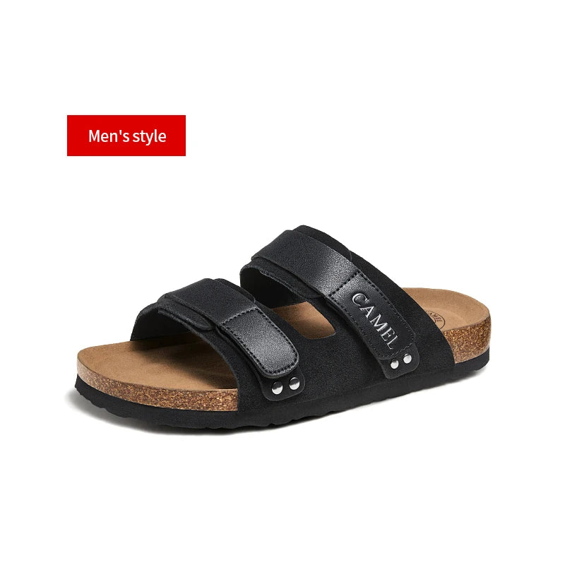 GOLDEN CAMEL Men's Shoes Non-slip Retro Breathable Casual Shoes for Men Women Beach Sandals Summer Fashion Shoes Luxury