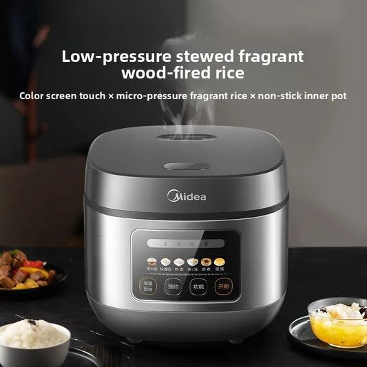 Home-use smart rice cooker with timer function, 4L/5L multi-functional non-stick large capacity MB-RE430