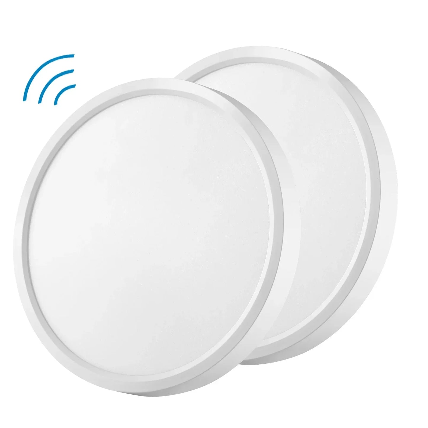 Oeegoo 24W LED Ceiling Light with Radar Motion Sensor, 2400 LM LED Lamp with Motion Sensor Indoor Round, 4000K, φ30CM