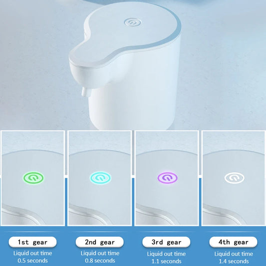Touchless Smart Infrared Automatic Foam Soap Dispenser USB Induction Hand Cleaning Foam Machine For Kitchen Bathroom by PDG ibma