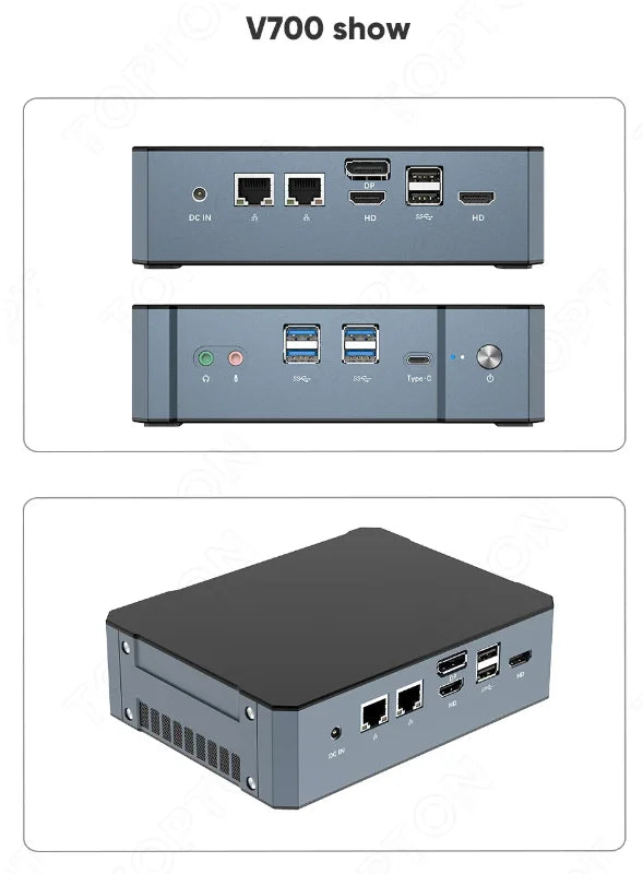 Super Deal Mini PC 13th Gen Intel i9-13900H Mini Computers(14 Cores,20 Threads) 64GB DDR4 & 4TB SSD Windows 11 Desktop PC WiFi