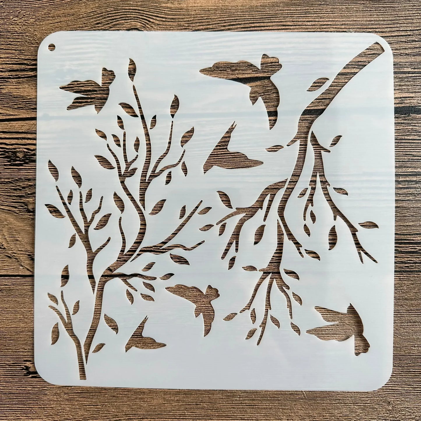 20*20 cm DIY mandala mold for painting stencils stamped photo album embossed paper card on wood, fabric wall christmas deer