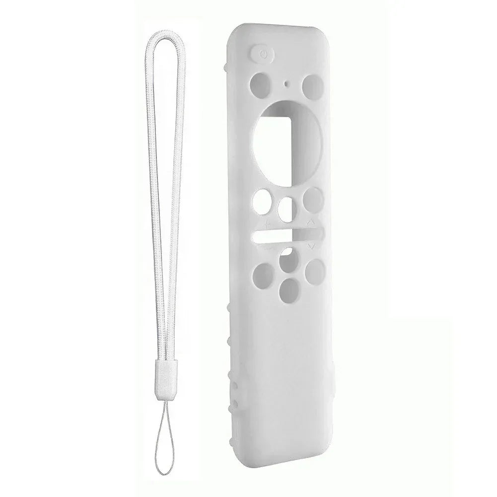 For Samsung BN59-01432A 01432B Remote Control Silicone Protective Case Shockproof Anti-Slip Smart TV Soft Sleeve with Lanyard
