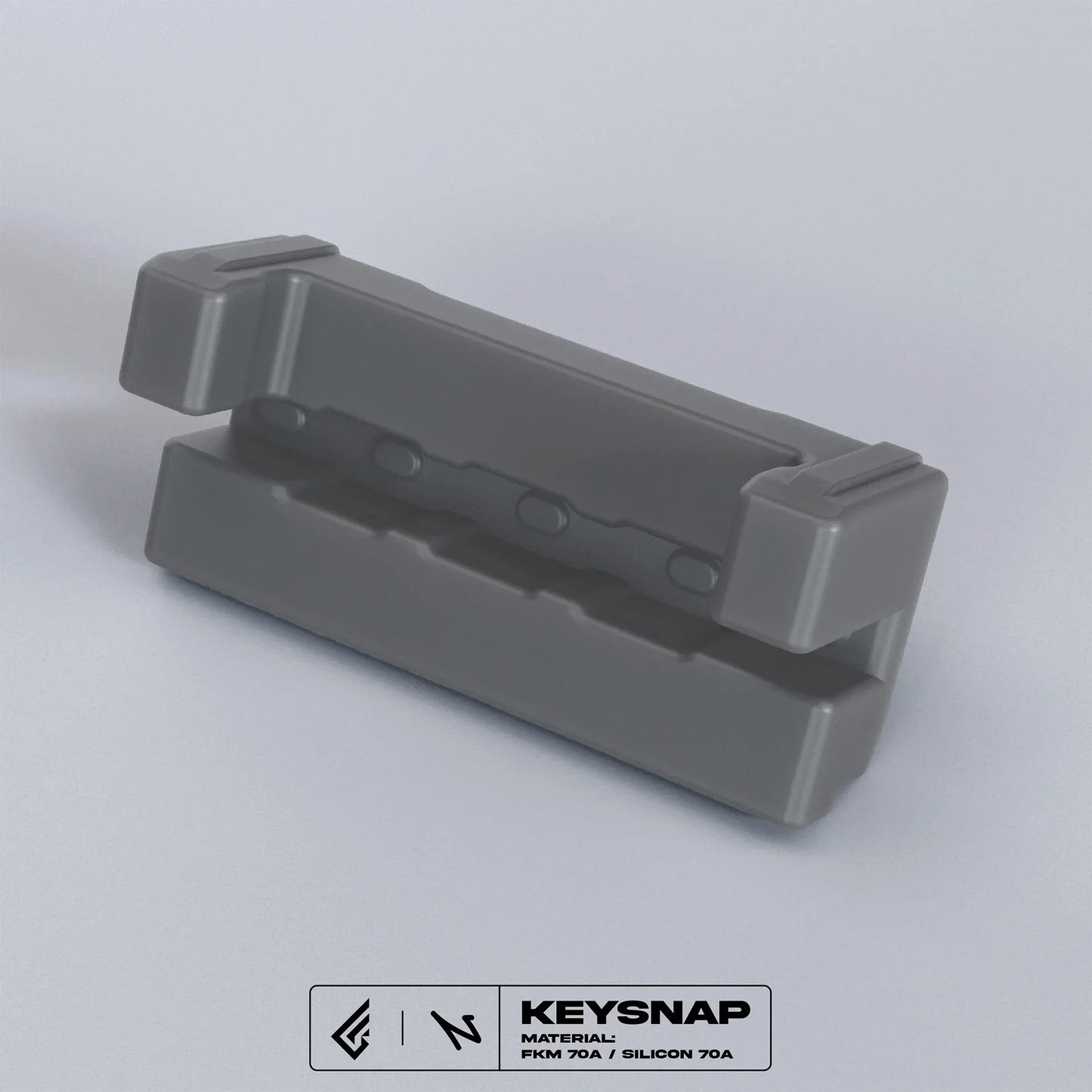 Geon × Nuxros Keysnap PCBsnap Goju Mechanical Keyboard O-ring Structure Silicone FKM Modifications Keyboard Gasket 4 Pcs