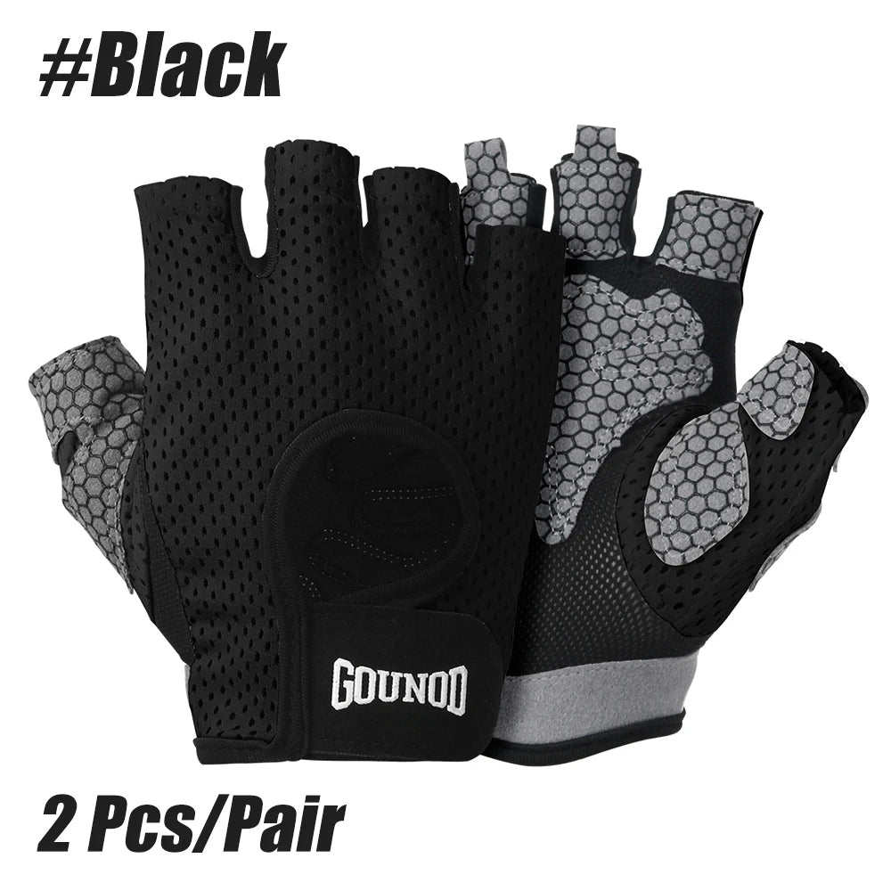 1Pair Workout Gloves Weight Lifting Gloves Palm Support Protection for Men Women,Exercise Gloves Sports for Training,Fitness,Gym