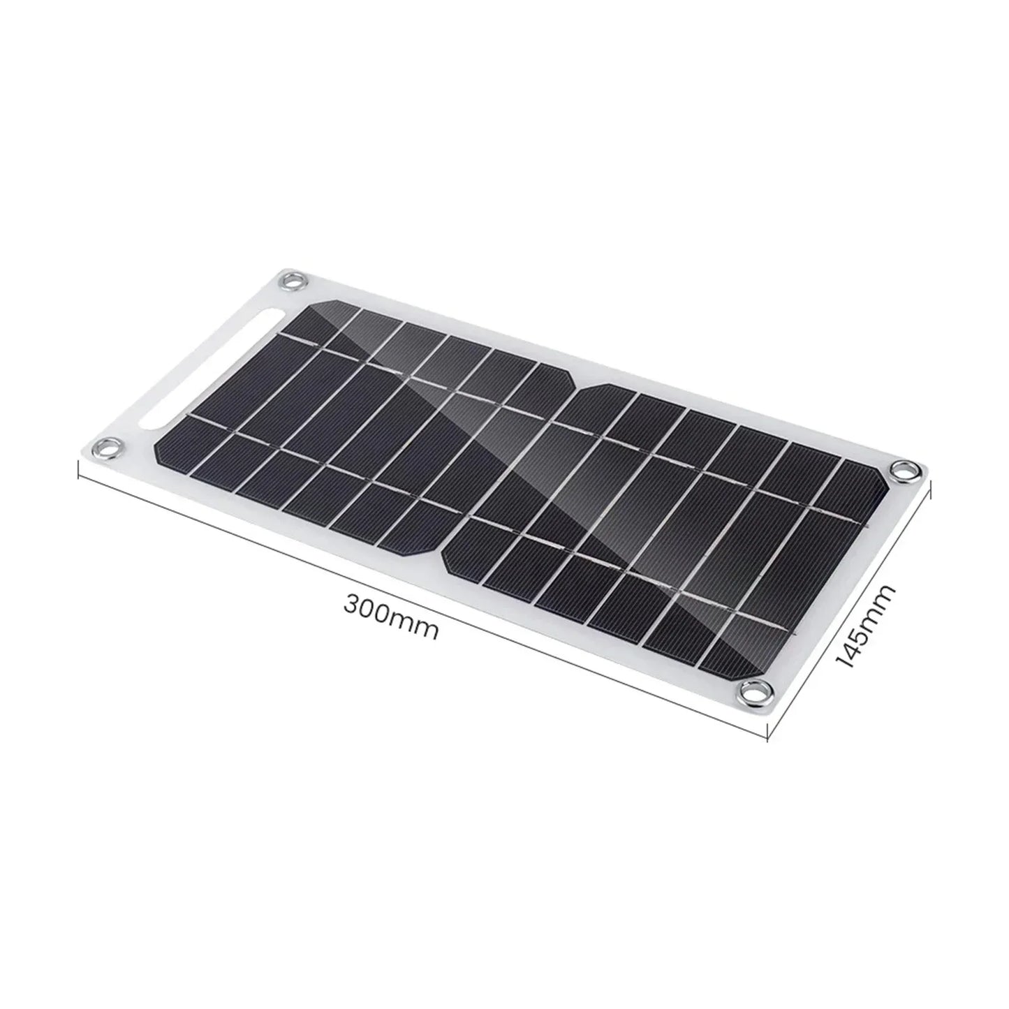 5V 6W Small Solar Panel Power Outdoor Waterproof Hike Camping Portable Solar Charger For Car Moblie Phone Battery Charger