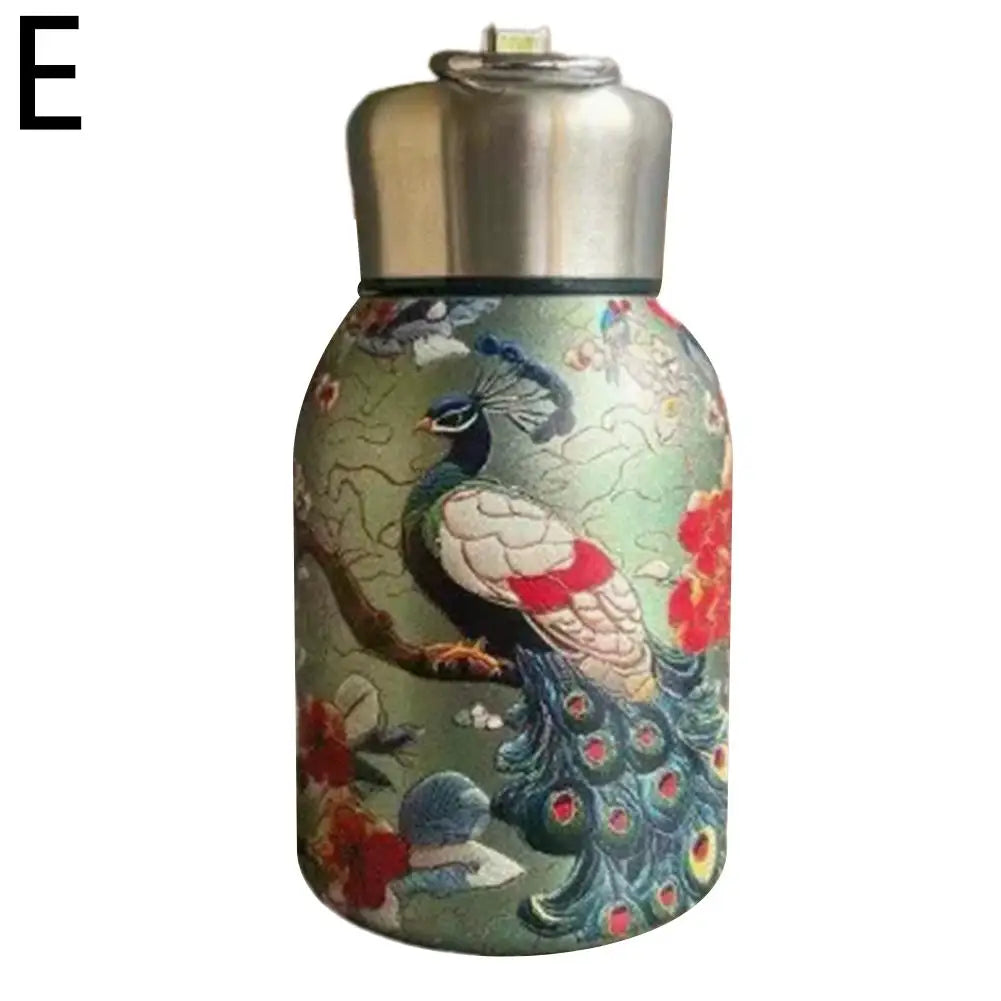 Creative Gift 316 Stainless Steel Insulated Cup 300ml Leak Proof Coffee Mug Durable Portable Water Bottle Outdoor Hiking
