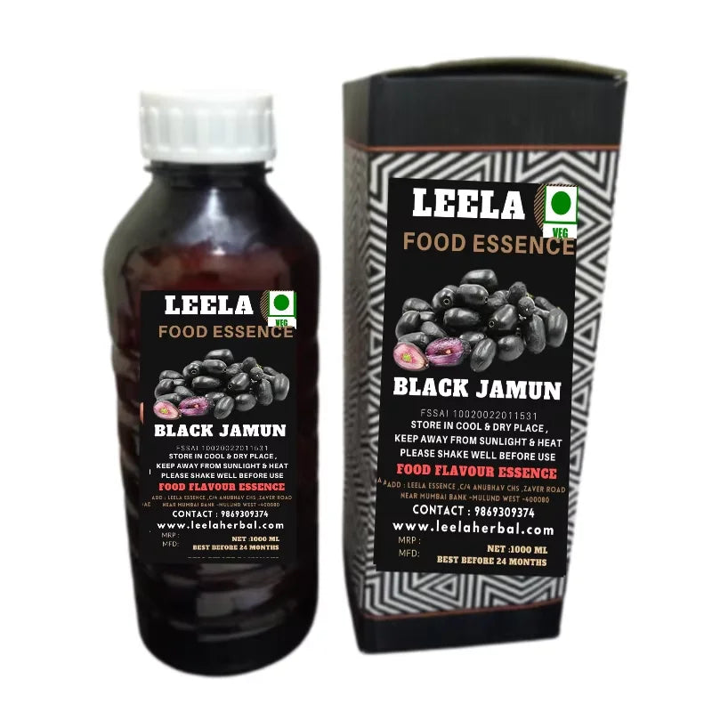 Super Export Quality Black Jamun Flavor Essence 100% Natural Ingredients 12 Month Shelf Life for Food Use